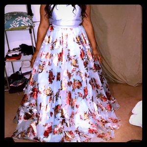 Jovani 2018 spring collection two piece prom dress